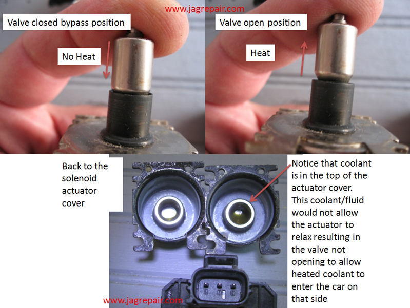 jaguar s type heater control valve replacement