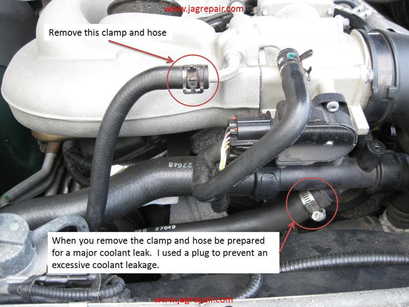 jaguar s type heater control valve replacement