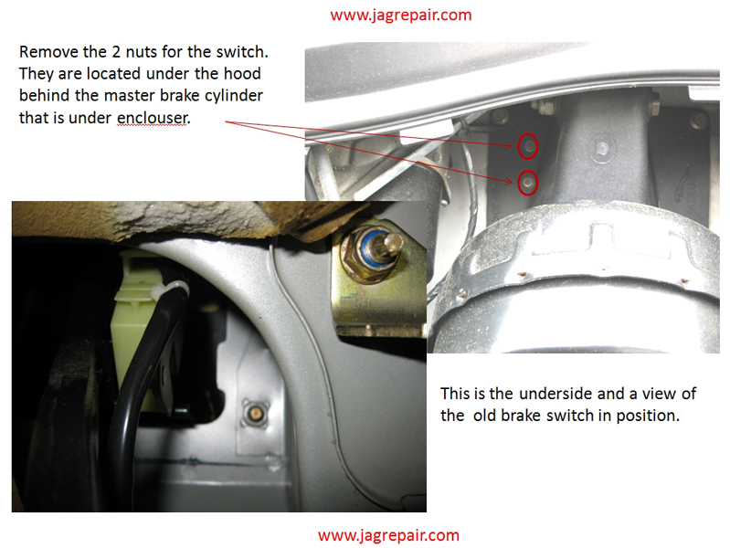 Jaguar xf brake store pedal switch